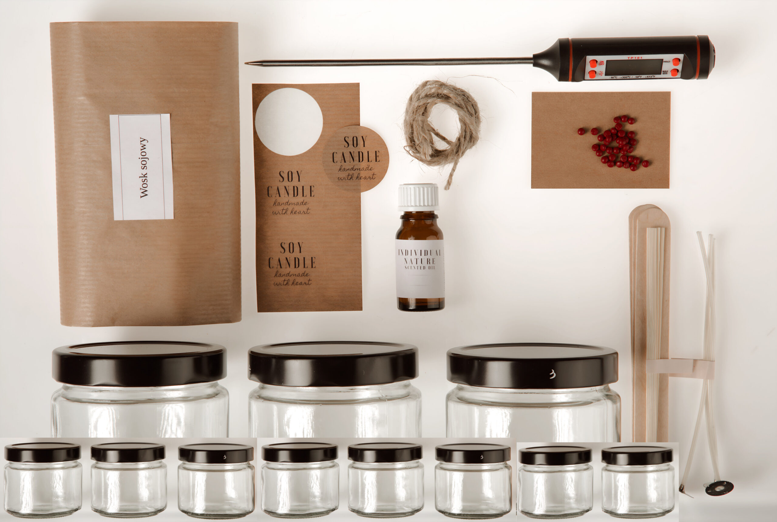 Zestaw SŁOIK 225 ml dla początkujących i hobbystów 11 szt.