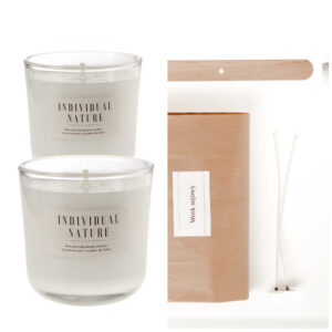 Zestaw DIY świeca sojowa Individual Nature ETNA 230 ml, 2 szt.